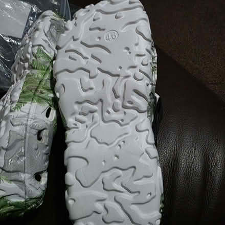 Photo of free New crock style pair shoes UK 11 (Clive Vale TN35) #3