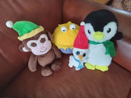 Photo of free Christmas themed soft toys. (Surrey Heath GU16) #1