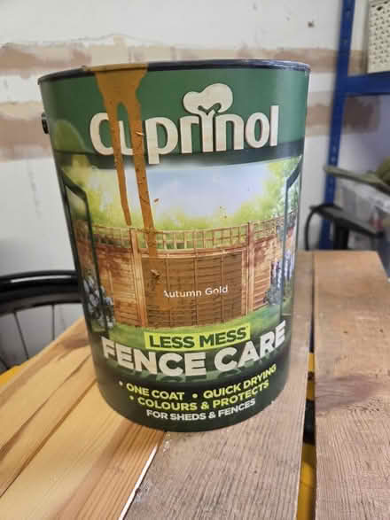 Photo of free 5 litre can cuprinol fence care (Emerson Valley MK4) #1