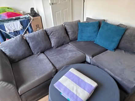 Photo of free Grey L Shaped Couch (BR2) #2