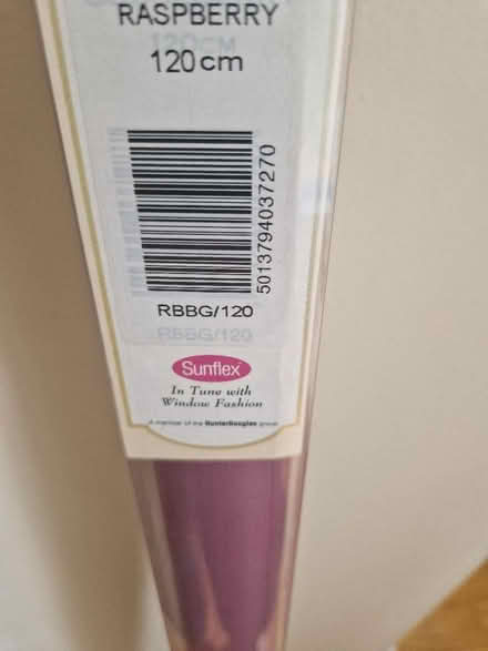 Photo of free Raspberry coloured roller blind (Freuchie KY15) #3