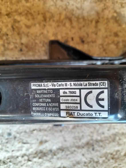 Photo of free Car jack (Pagham PO21) #3