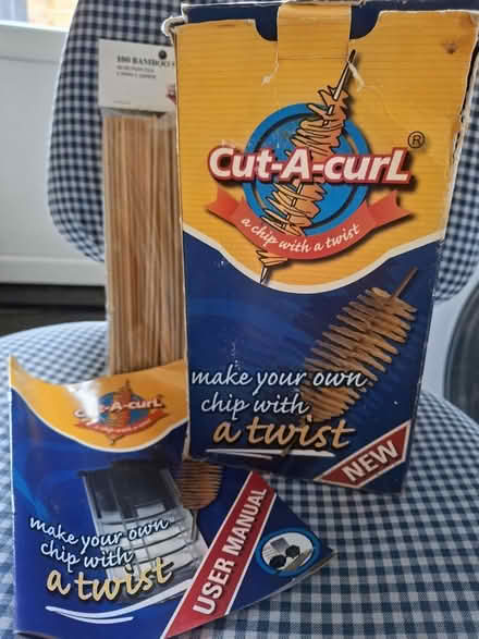 Photo of free Vintage Cut-A-Curl potato gadget (CB4 3RS) #1