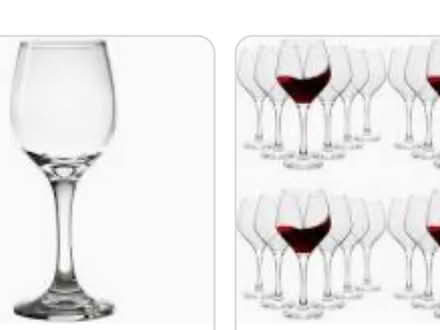 Photo of 20-30 wine glasses (Crossgates LD1) #1