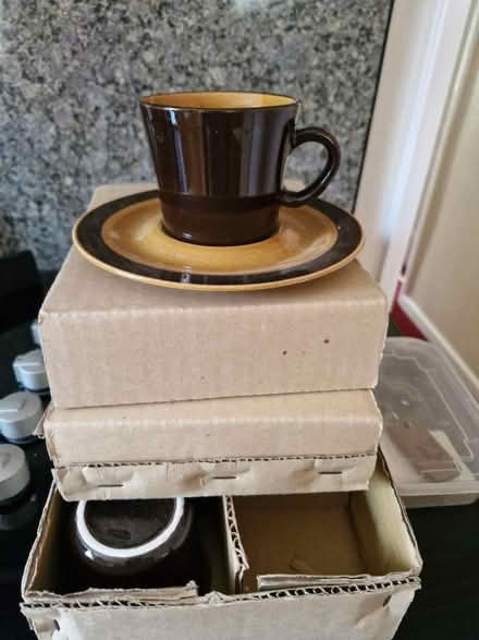 Photo of free Cups and saucers (Blacklands TN34) #2