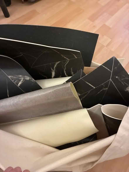 Photo of free Vinyl floor off cuts (Southfields SW18) #1
