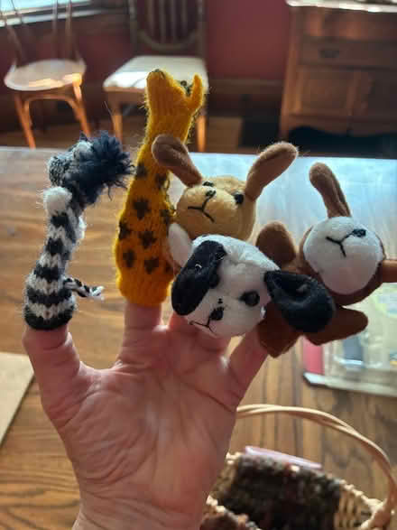 Photo of free Cute basket of finger puppets (Park-Monroe Neighborhood) #3