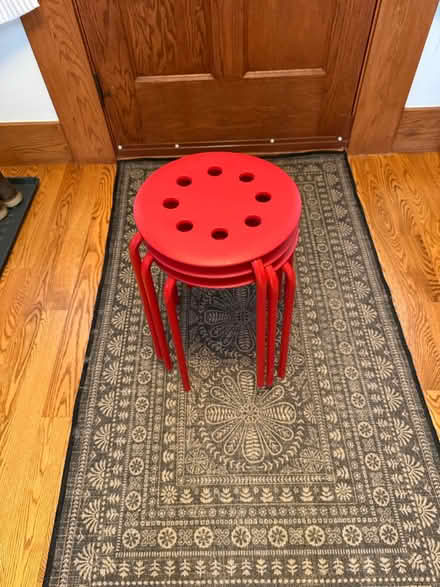 Photo of free Three Red Stools (Near 11 and Woodward) #4