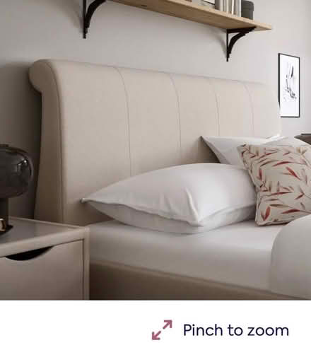 Photo of free 6ft superking headboard read desc (Dunstable LU6) #1
