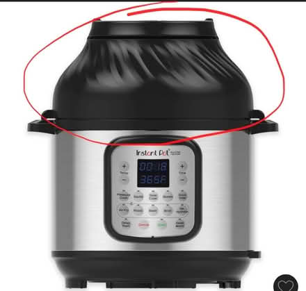 Photo of free InstaPot air fryer lid (Silver Spring, MD) #1