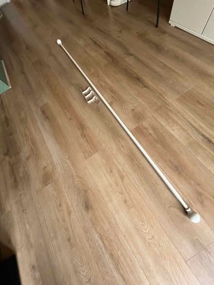 Photo of free curtain rail and hooks (Florence Park OX4) #1