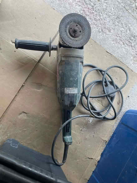 Photo of free Well used but working electric angle grinder (Staveley LA8) #1