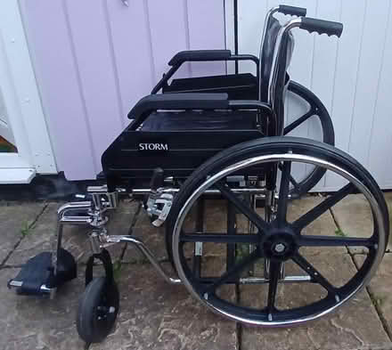 Photo of free Bariatric self propelled wheelchair (Tamworth, B77) #3