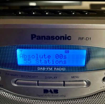Photo of free Panasonic digital radio (Heeley, S2) #1