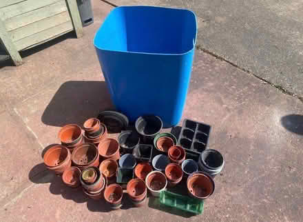 Photo of free Collection of plastic plant pots (Orchard Park HU6) #1