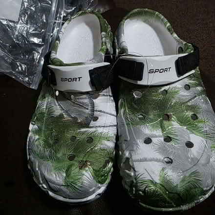 Photo of free New crock style pair shoes UK 11 (Clive Vale TN35) #1
