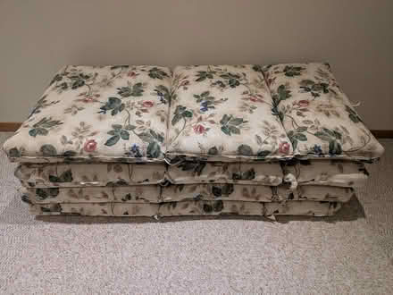 Photo of free 4 Patio Chair Cushions (Bloor West Village) #2