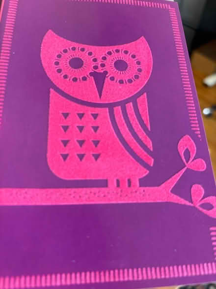 Photo of free Pink purple blank owl cards (North Oakland) #2