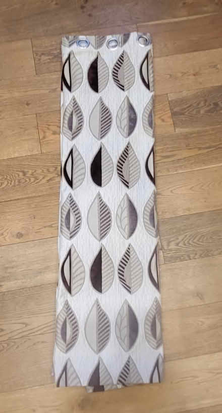 Photo of free Curtains, purple, silver, beige (RH12) #2