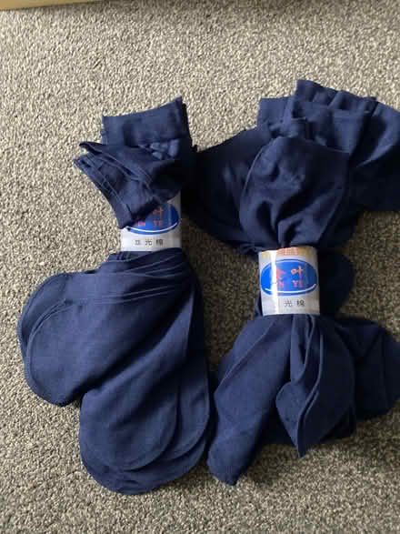 Photo of free Blue sox size 6-8 adult (Havant PO9) #1