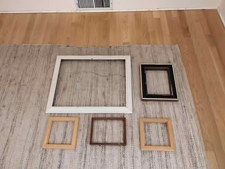 Photo of free 5 Picture Frames, Various sizes (Wallingford (Good Shepherd)) #1