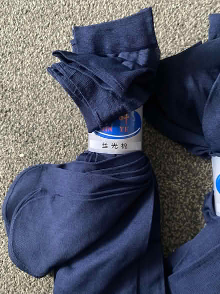 Photo of free Blue sox size 6-8 adult (Havant PO9) #2