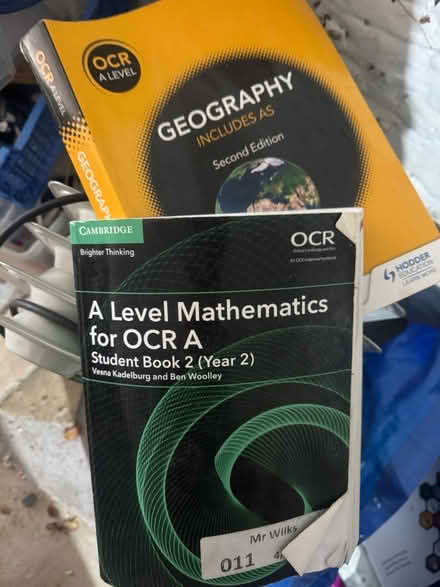Photo of free A level OCR books (Crosspool) #3
