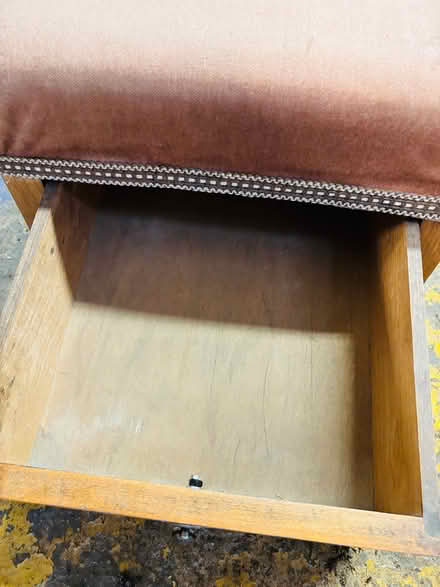 Photo of free Wooden footstool with drawer (High Wycombe HP10) #3