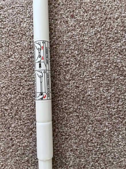 Photo of free Shower curtain rail and hooks (CH2 Newton) #1