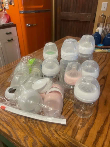 Photo of free Baby bottles + onesie (Washington, DC) #1