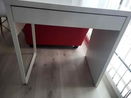 Photo of free White ikea study desk (E15 2QW) #1