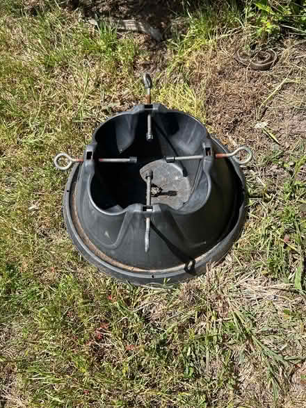 Photo of free Christmas Tree Stand (McKinleyville near airport) #1