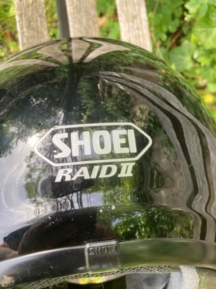 Photo of free Shoei Motorcycle Helmet, Well used (Presteigne LD8) #1