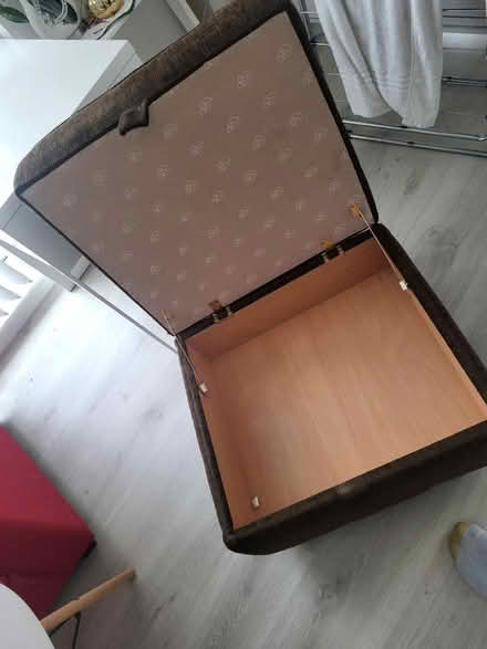 Photo of free Footstool with storage (E15 2RF) #2