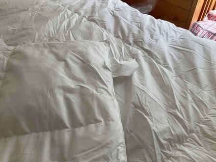 Photo of free King Size Feather and Down Duvet (Plymstock, Plymouth PL9) #3