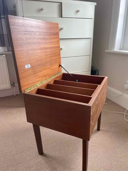 Photo of free Wooden sewing box (Hailsham BN27) #1