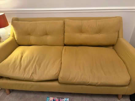 Photo of free Yellow 3 seater sofa (Bramley LS13) #3