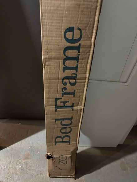 Photo of free Queen metal bed frame (West Orange) #3