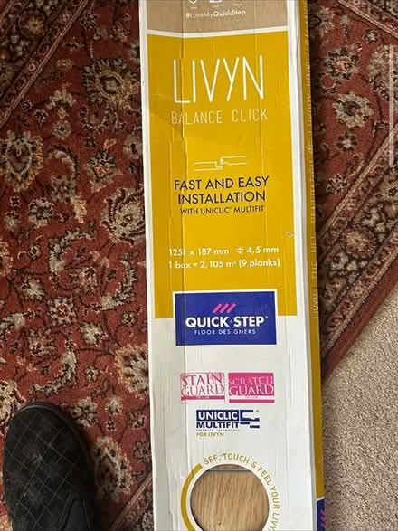 Photo of free Quick step vynal flooring (Upminster RM14) #2
