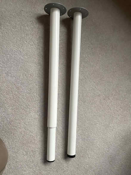 Photo of free 2 ikea table legs (Northlands Wood) #1