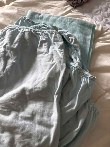 Photo of free Cot sheets (Winfrith DT2) #1