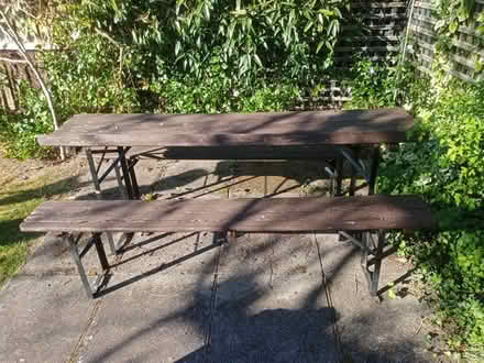 Photo of free Garden Table & Benches (Blean CT2) #3