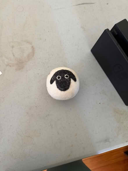 Photo of free Wool dryer ball (Belmont, MA) #1