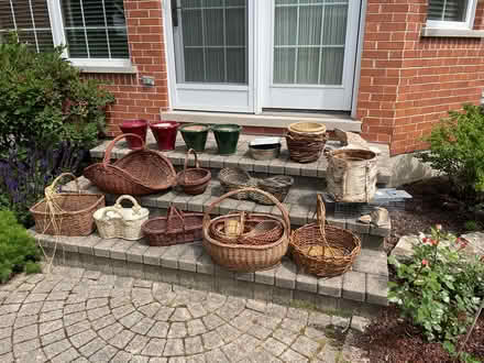 Photo of free Baskets, wicker, terracotta, etc (Lake Forest) #1