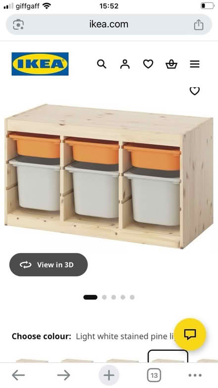Photo of Toy storage (S8 woodseats) #1