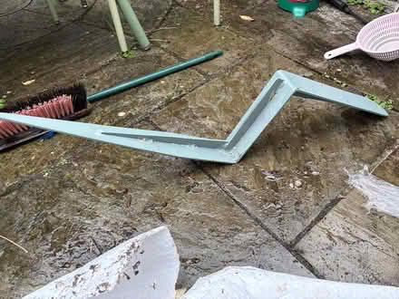 Photo of free Metal Fence/Gate Corner Brackets x2 (Queens Crescent, NW5) #1