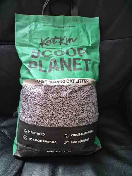 Photo of free Katkin natural clumping litter (West Watford, WD18) #2