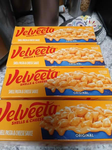 Photo of free 4 boxes of Velveta shells (Juan Tabo and Central) #1