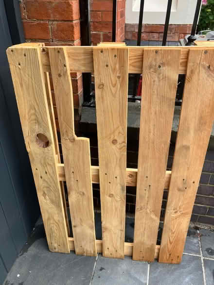 Photo of free Wooden pallet (Kedleston Road DE22) #1