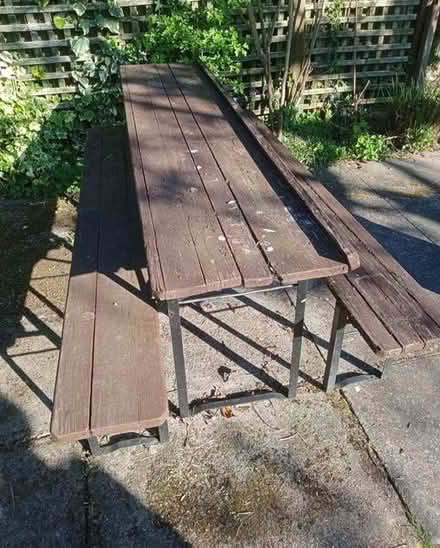 Photo of free Garden Table & Benches (Blean CT2) #1
